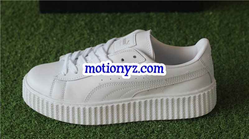 Puma Fenty Rihanna Creeper Low Leather Pure White